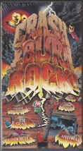 Music Video Crash and Burn Rock 1991 Vintage VHS Rock Music Video NEW Unopened - £16.23 GBP