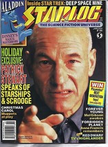 Star Trek Picard on Cover of 1993 STARLOG #186, DS9, Highlander, Forbide... - $32.99