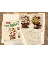 Sunset Designs Jiffy Needlepoint 3D Ornament - #5020 Here Comes Santa B - €12,11 EUR