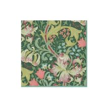 Caspari Golden Lily Forest Cocktail Napkins - 20 Per Package, 4 Packs - $25.65