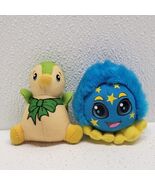 Burger King Mini 3&quot; Plush Neopet Starry JubJub &amp; Green Bruce Penguin - $359.56 MXN
