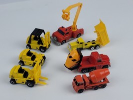 Lot 1970&#39;s Hot Wheels Forklift &amp; Construction Trucks Die cast Trucks Cem... - £18.94 GBP