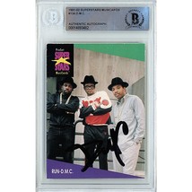 Run DMC Rap Hip Hop Signed Darryl McDaniels 1992 MusiCards On-Card Auto ... - £190.08 GBP