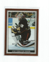 JEAN-SEBASTIEN Giguere (Anaheim Ducks) 2006-07 Upper Deck Bee Hive Card #100 - £4.00 GBP
