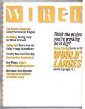 Warp drive wormholes &amp; the power of nothing 1998 WIRED Magazine Venice i... - $14.99