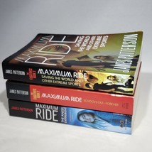 Lot of 3 Maximum Ride The Fugitives Books 1-3 Angel Schools Saving Patterson - £11.76 GBP