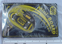 Finger Skateboard Toy Black and Yellow 1999 Best Buy Store Promotional Toy - £9.56 GBP
