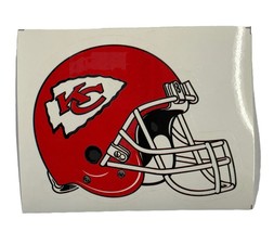 Kansas City Chiefs Small Helmet Vinyl Sticker Decal NFL - £3.28 GBP