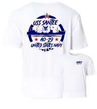 USS SANTEE AO-29  Performance T-Shirt.  US NAVY - €18,16 EUR+