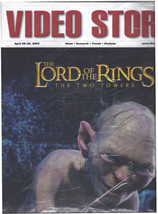 Lord of the Rings Towers Movie Announce Vintage Video Store Magazine SEA... - $79.99