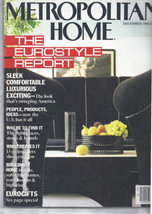 Vintage Metropolitan Home Magazine The Eurostyle Report December 1984 - £5.49 GBP