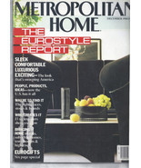 Vintage Metropolitan Home Magazine The Eurostyle Report December 1984 - $6.99