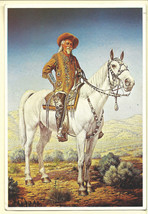 Picture Postcard Buffalo Bill and his Horse Isham Unused - £7.82 GBP