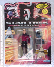 Star Trek Captain Picard Movie Generations Jean-Luc Picard Action Figure... - $14.29