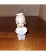 Precious Moments 1985 Angel Hanging Ornament Figurine 3&quot; H x 1&quot; L x 1&quot; W - $15.40 CAD