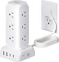 12 Outlets with 35W USB(2 USB-A &amp; 2 USB-C) Charging Station, 1625W/13A - $81.99