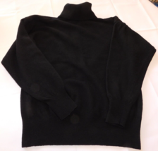 Rivy Women&#39;s Ladies Size S small Long Sleeve Turtle Neck Sweater Black GUC - £16.45 GBP