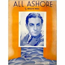 All Ashore, by Billy Hill (Original Sheet Music) 1937 - £11.62 GBP