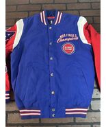 DETROIT PISTONS G-IIl 3X NBA Finals Champs Varsity Jacket~Never Worn~M L... - $130.00