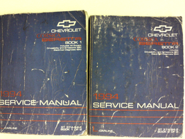 1994 Chevrolet Chevy Corsica Beretta Factory Service Repair Manual Set 2 books - £10.35 GBP