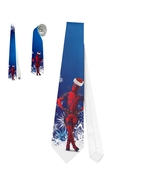 Necktie Deadpool Wade Wilson Christmas Cosplay Halloween - £19.25 GBP