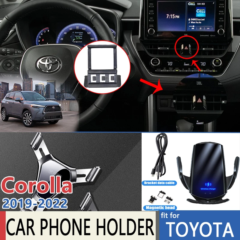 Car Mobile Phone Holder for Toyota Corolla E210 2019 2020 2021 2022 Telephone - £10.78 GBP+