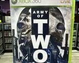 Army of Two (Microsoft Xbox 360, 2008) CIB Complete Tested! - £8.75 GBP