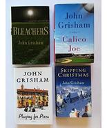 Set of 4 Sports and Life Stories by John Grisham: Calico Joe, Bleachers,... - £31.42 GBP