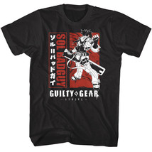 Guilty Gear Strive Sol Badguy Men&#39;s T Shirt Anime Characters Arc Video Game - £19.53 GBP+