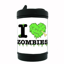 Funny Zombie D4 Black Metal Car Ashtray / Mini Trashcan - $12.82
