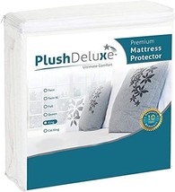 Waterproof Double Mattress Protector With Fitted Sheet Design, Soft And Durable - £35.83 GBP
