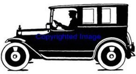 Original Delviery Truck New Mounted Rubber Stamp - $6.96