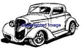 1940's Zz Top Auto New Release Mounted Rubber Stamp - $6.96