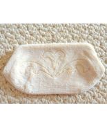 White Beaded Chevron Designed Purse (#3066) - $43.89 CAD