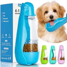 Mewtwo 4 in 1 Collapsible Dog Bowl-Blue- New - $19.39