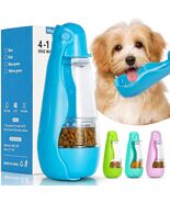 Mewtwo 4 in 1 Collapsible Dog Bowl-Blue- New - $19.39