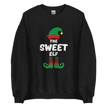 The Sweet Elf Funny Christmas Sweatshirt| Matching Christmas Elf Group Gift Swea - $28.91+