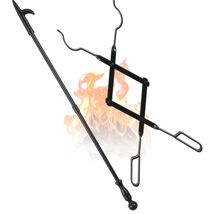 Comprehensive Fireplace Tool Set - 32-Inch Poker &amp; 26-Inch Tongs for Adv... - $49.45