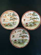 3 antique chinese plates. Handpainted. - $59.00