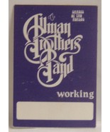 THE ALLMAN BROTHERS - GREGG - VINTAGE ORIGINAL CLOTH CONCERT TOUR BACKST... - €8,55 EUR