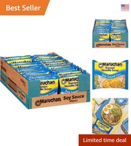 Ramen Soy Sauce, Instant Ramen Noodles, Ready to Eat Meals, 3 Oz, 24 Count - $20.94 CAD