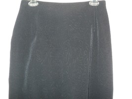 Garfield &amp; Marks Skirt Classic Size 8 Small Black Straight Pencil Made i... - $10.85