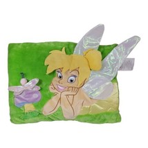 Disney Store Tinkerbell Plush Pillow Tinker Bell Peter Pan 3-D Wings &amp; Dragonfly - £21.76 GBP