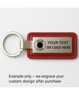 Custom Engraved Keyring – Add Your Logo or Text – Car Gift – 4 Colours - $6.05
