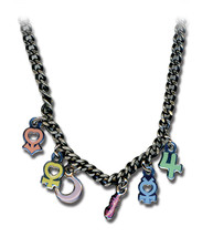 Sailor Moon Planetary Symbol Charms Necklace GE8164 NEW! - £23.53 GBP