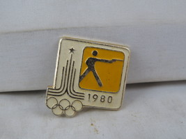 Vintage Summer Olympic Pin - Moscow 1980 Shooting Event - Stamped Pin - €12,74 EUR