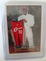 2003 Topps LeBron James Rookie Card. #1 Draft Pick! Right From High School! - £16.37 GBP