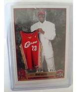 2003 Topps LeBron James Rookie Card. #1 Draft Pick! Right From High School! - $20.81