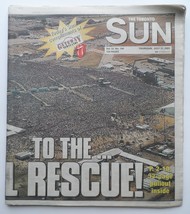 SARS Concert Toronto Sun Paper 32 Pg Pull Out AC DC RS Tea Party Sam Rob... - £14.90 GBP