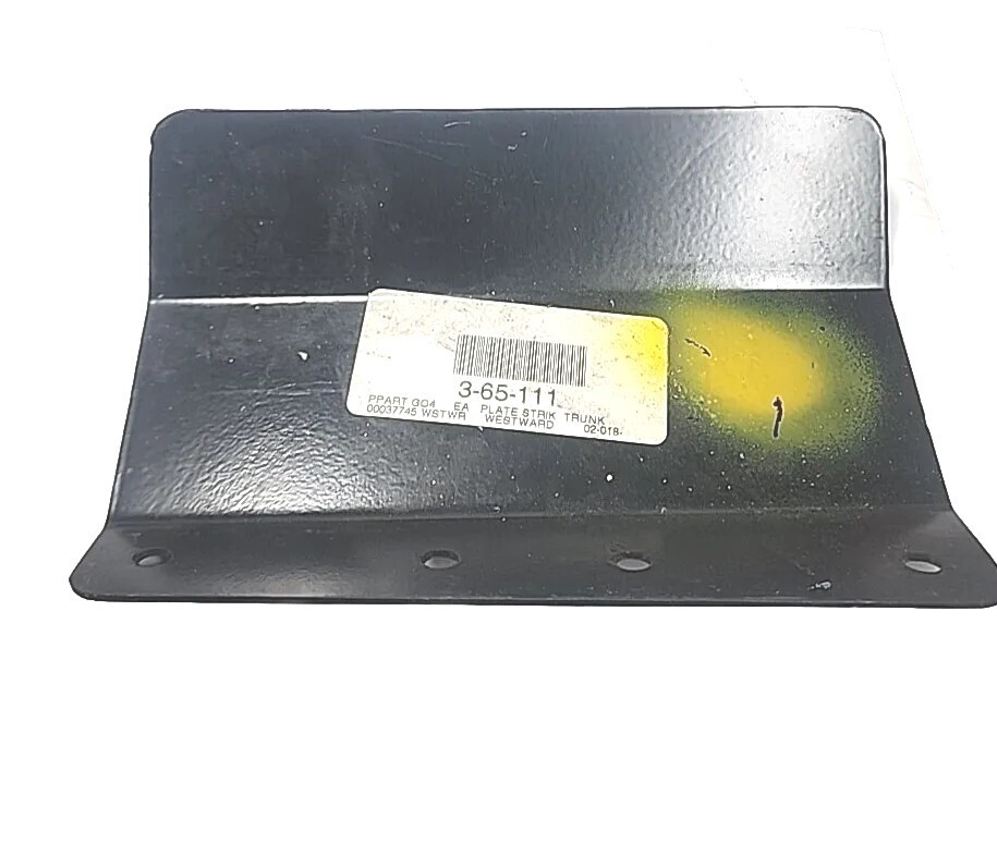 Westward Industries, Plate, trunk striker 3-65-111 For GO-4 Interceptor ... - $24.75